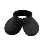 Wide Brim Roll-up Straw Sun Hat - Image 15