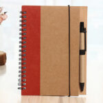 Eco Spiral Notebook with Pen - Image 7