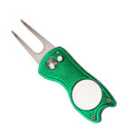 Metal Foldable Divot Tool with Magnetic Ball Marker - Image 12