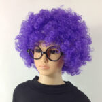 Rainbow Soccer Fans Clown Costume Wig - Image 12