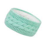 Knitted Hair Cap with Fleece Lining - Image 14