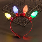 Holiaday LED Light Up Bulb Headband - Image 4