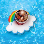 Cloud Inflatable Pool Toy Drink Holder - Image 4