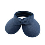 Wide Brim Roll-up Straw Sun Hat - Image 13