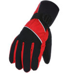 Fleece Lined Waterproof Ski Gloves - Image 7