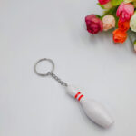 Bowling Pin Sport Keychain - Image 4