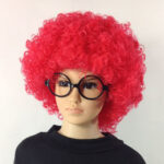 Rainbow Soccer Fans Clown Costume Wig - Image 11