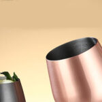 10oz Stainless Steel Wine Glass - Image 6
