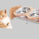 Bamboo Elevated Dog Cat Bowl - Image 3