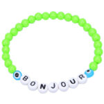 Letter Beaded Bracelet - Image 6