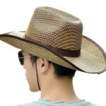 Plastic Straw Hat - Image 4