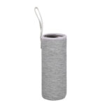 Leather Coffee Cup Sleeve with Handle - Image 6