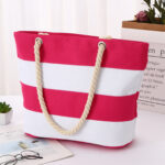 Canvas Beach Tote Bag - Image 5