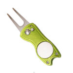 Metal Foldable Divot Tool with Magnetic Ball Marker - Image 9