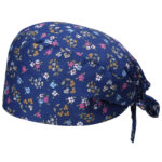 Medical Nurse Scrub Cap with Button - Image 12