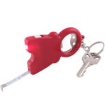 Key Ring with Magnifiers and Tape Measure & LED Flashlight - Image 3