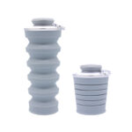 17oz Silicone Portable Collapsible Outdoor Sport Water Bottle - Image 7