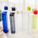 Square Plastic Water Bottle - Image 4