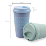 Reusable Coffee Tumbler with Lid and Sleeve - Image 4