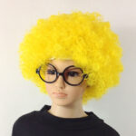 Rainbow Soccer Fans Clown Costume Wig - Image 9