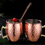 18oz Stainless Steel Moscow Mule Mug - Image 3