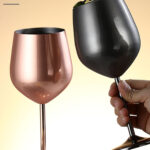 10oz Stainless Steel Wine Glass - Image 3