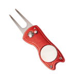 Metal Foldable Divot Tool with Magnetic Ball Marker - Image 7