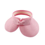 Wide Brim Roll-up Straw Sun Hat - Image 9