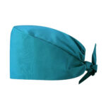 Medical Nurse Scrub Cap with Button - Image 10